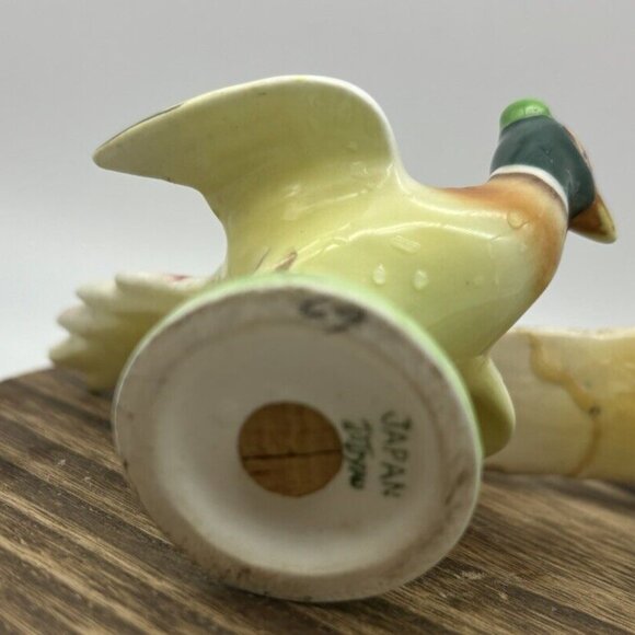 Vintage Set Pair Pheasant Salt Pepper Shaker Birds Japan Cottage Core Farm House - Picture 9 of 9